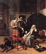 Jan Steen Doctor's Visit painting